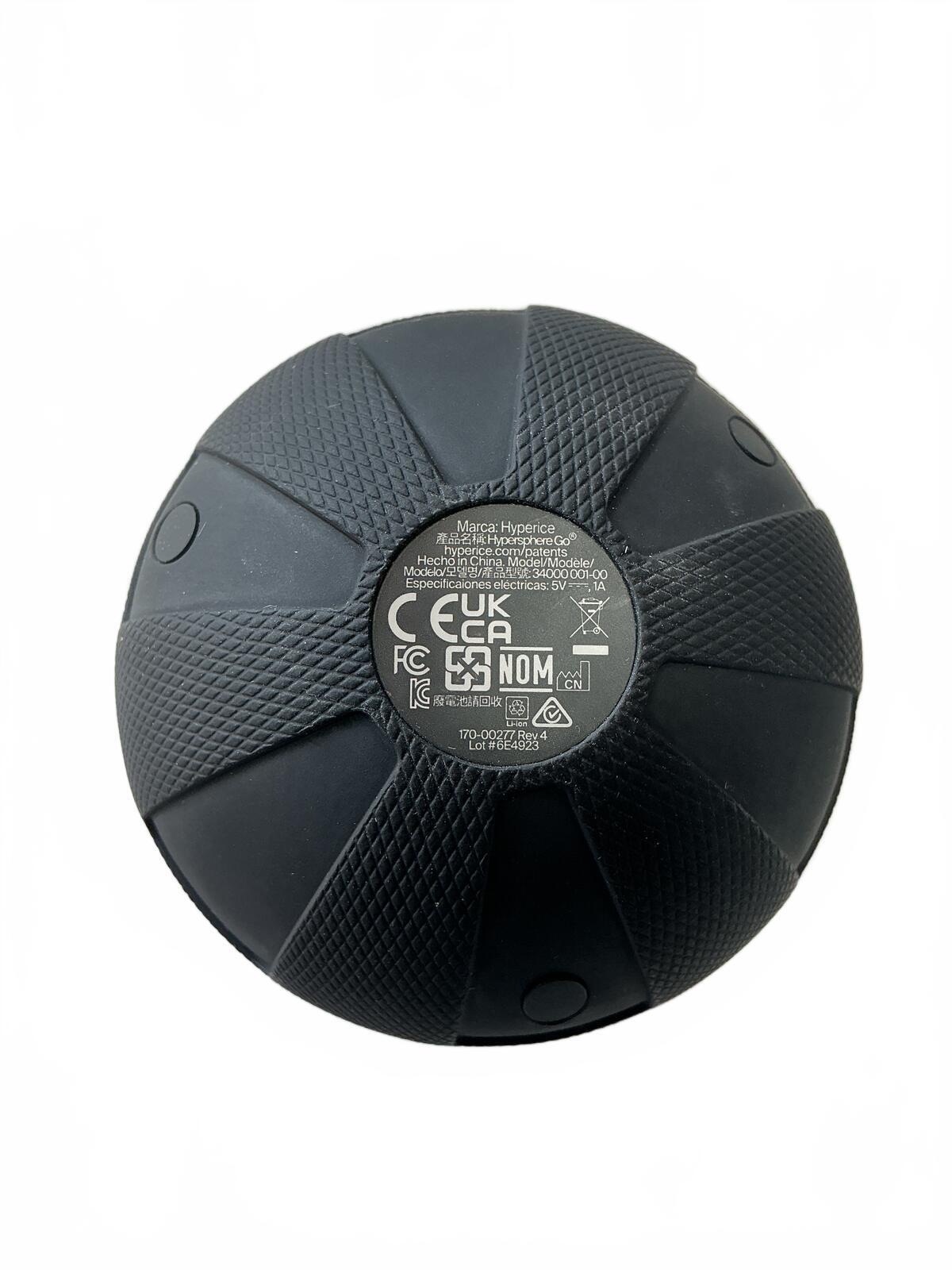 Hypersphere Go Compact Vibrating Massage Ball - Lightweight and Portable