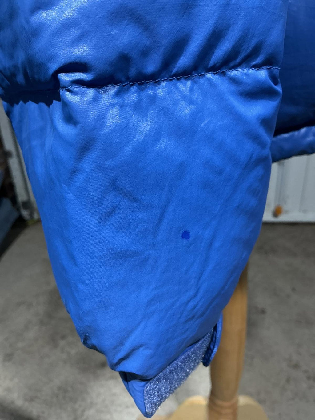 Mountain Equipment Blue Men's Puffer Jacket with Hood