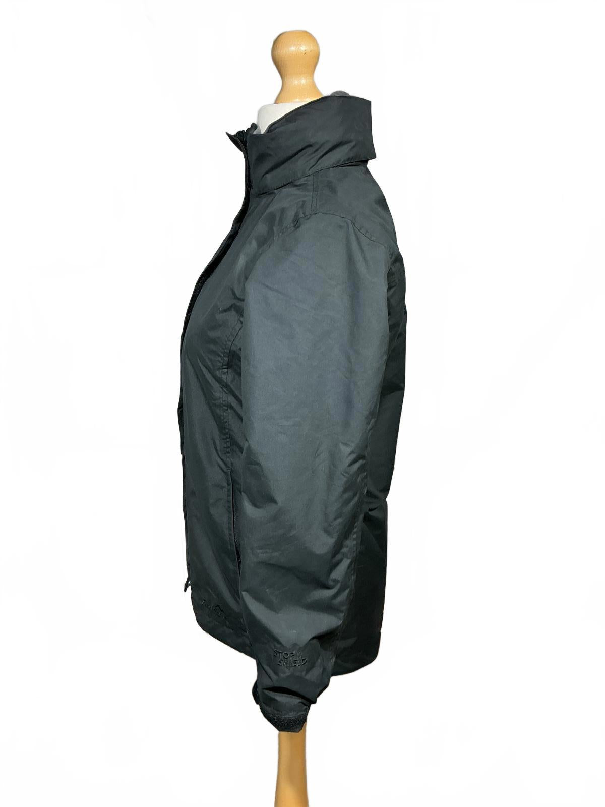 Women's Black Waterproof Hooded Jacket Peter Storm