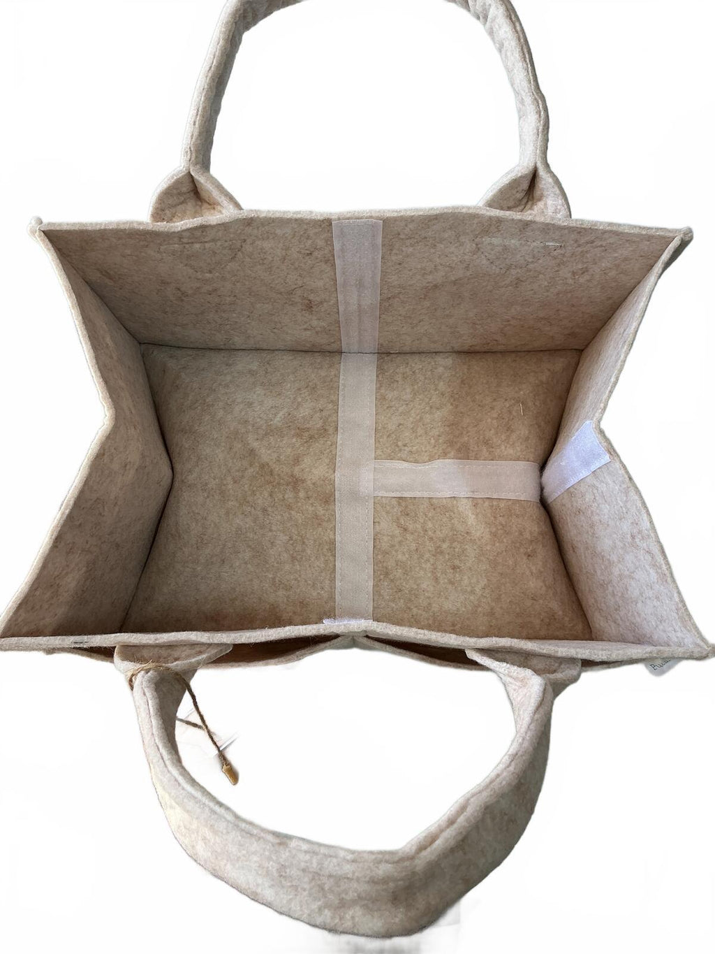 *NEW* Putska Baby Essentials Diaper Caddy Organizer One Size Beige Felt
