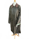 We the free Classic Waxed Cotton Long Coat Jacket Size Regular M Stylish