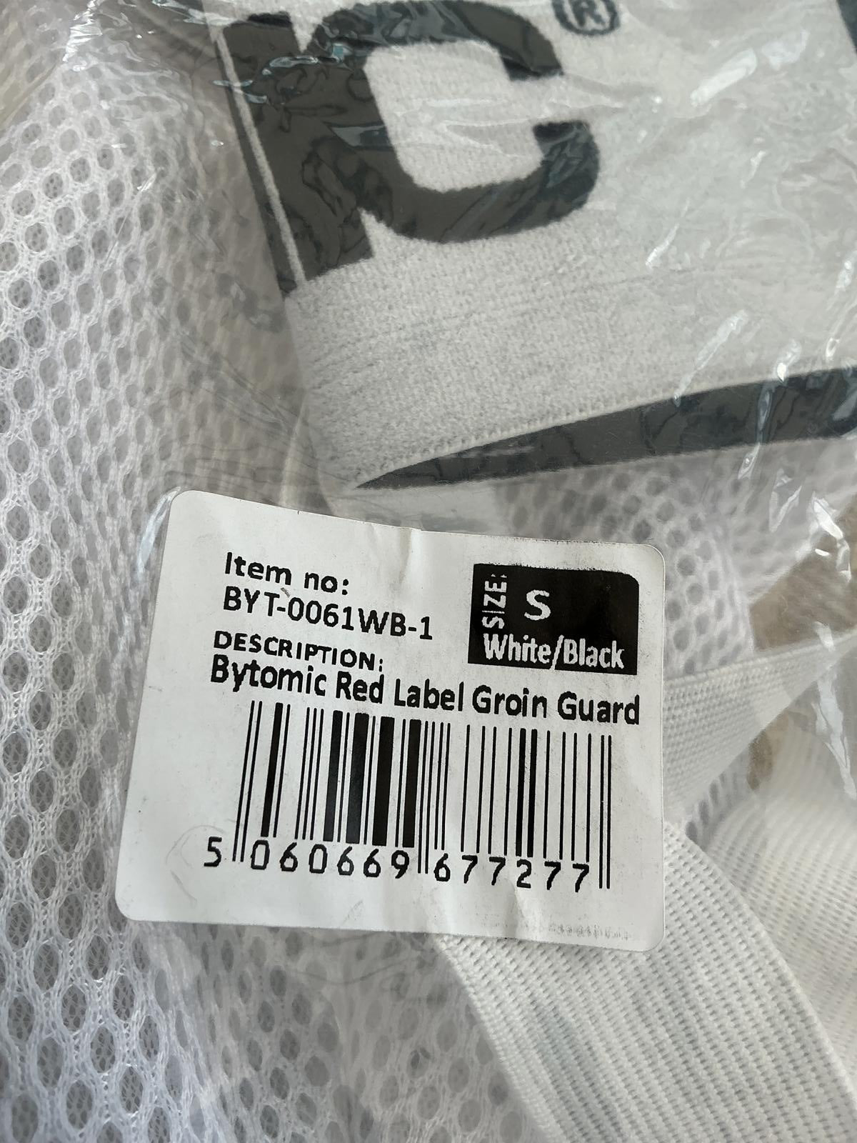 Bytomic White Mesh Groin Guard Jockstrap Size S