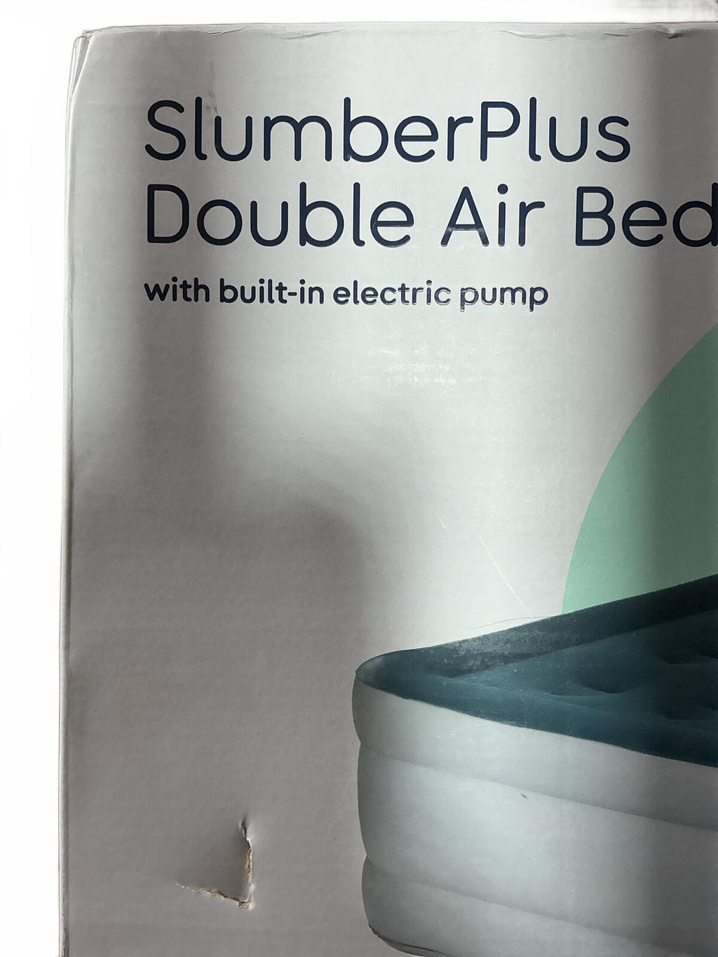 Airzzz Self Inflatable Air Mattress with Built-in Electric Pump Size double