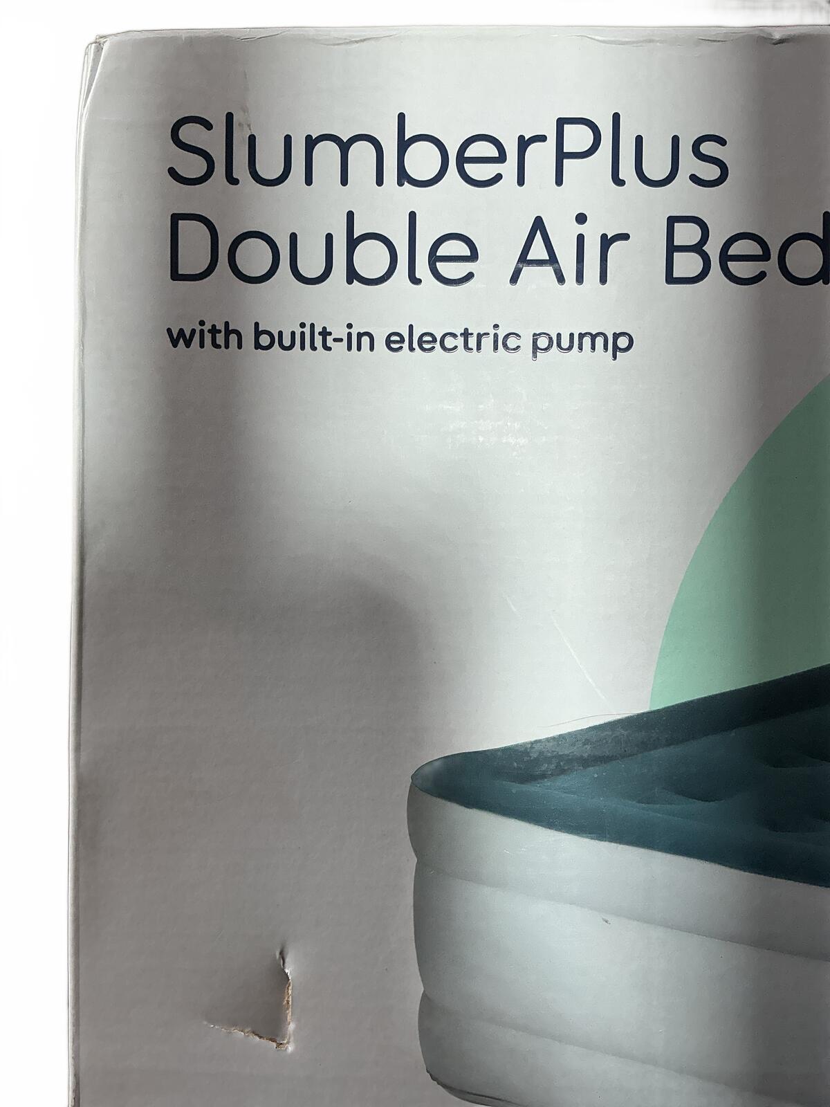 Airzzz Self Inflatable Air Mattress with Built-in Electric Pump Size double