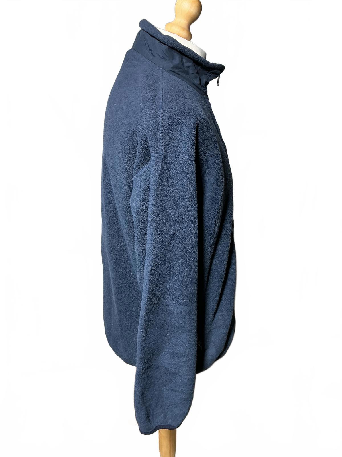 Men's Patagonia Synchilla Navy Blue Fleece Jacket Size Regular Large