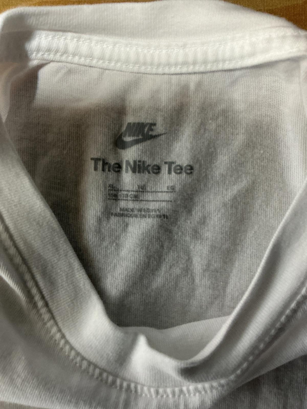 Nike White Junior Crew Neck T-Shirt