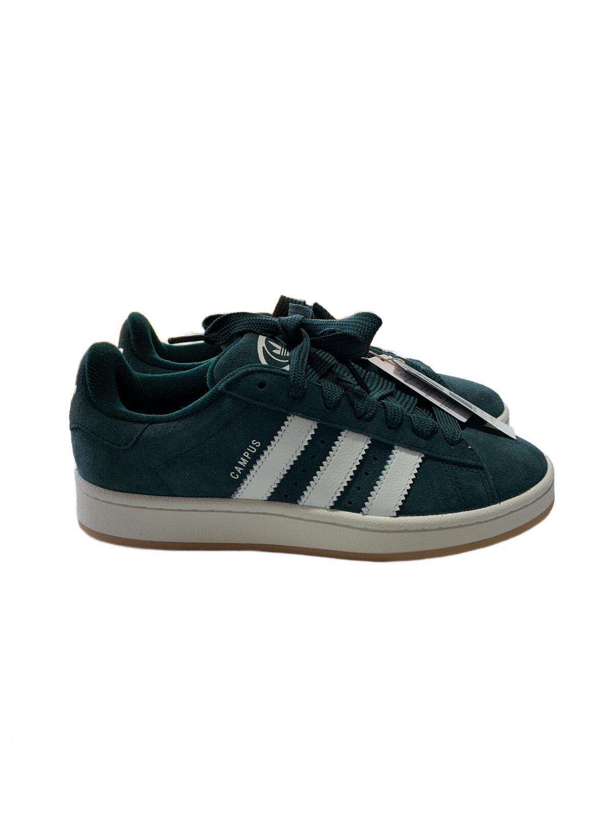 Adidas Campus Women's Trainers Size 6 Dark Green Suede Casual Shoes