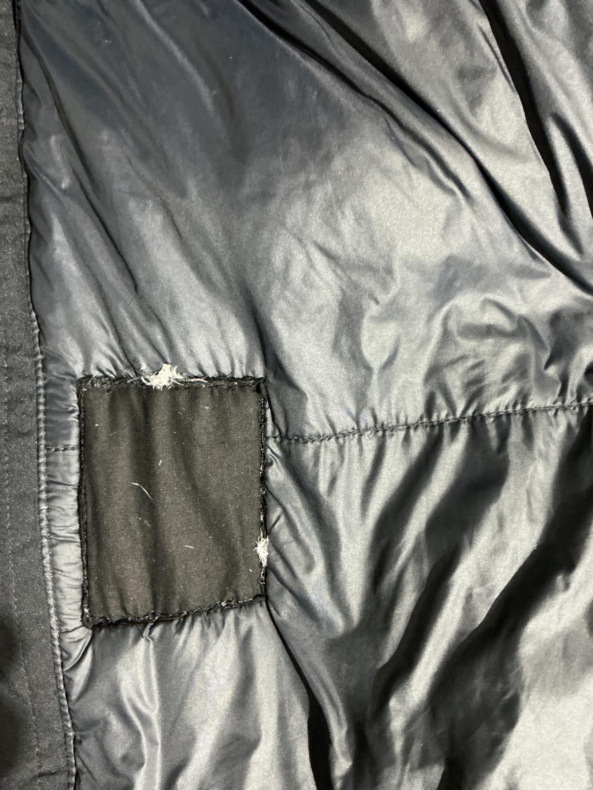 The North Face Men's Hooded Jacket Lightweight Warm Black Very Good