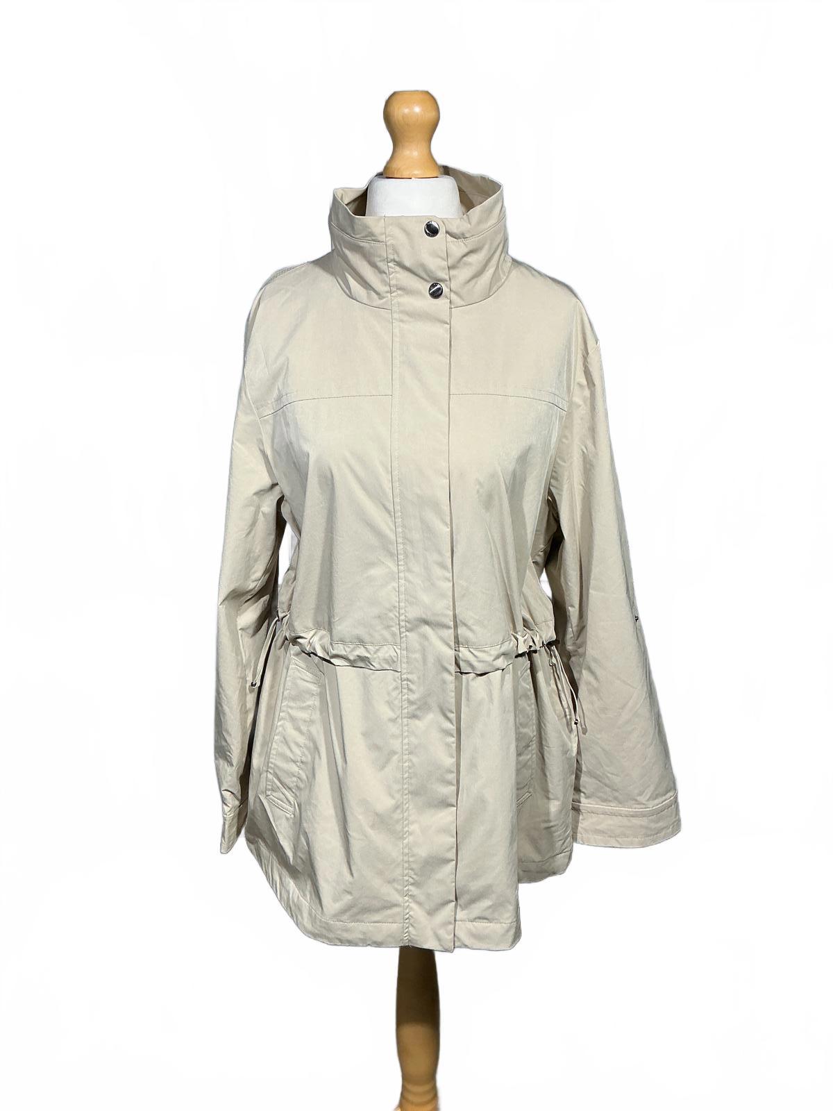 Geox Claudin Beige Women's Utility Jacket Size 14