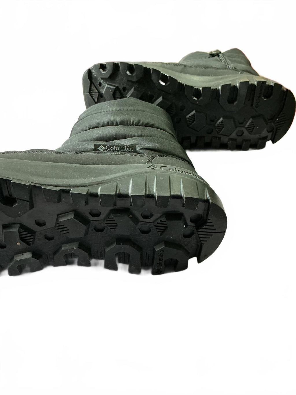 Columbia Waterproof Snow Trot Black Winter Boots Ski Size 4.5