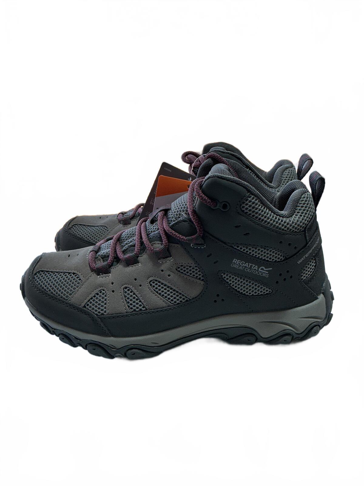 Regatta Ladies Edgepoint IV Waterproof Breathable Hiking Boots Size UK 6
