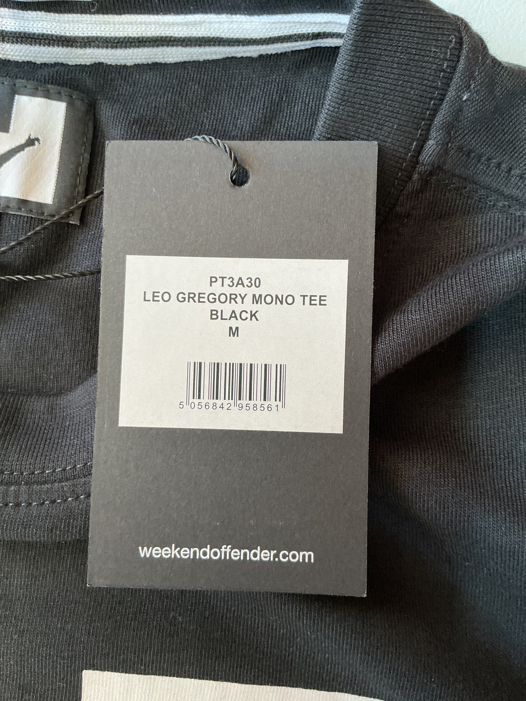 Weekend Offender Black Graphic T-Shirt Medium LG X WO Collection