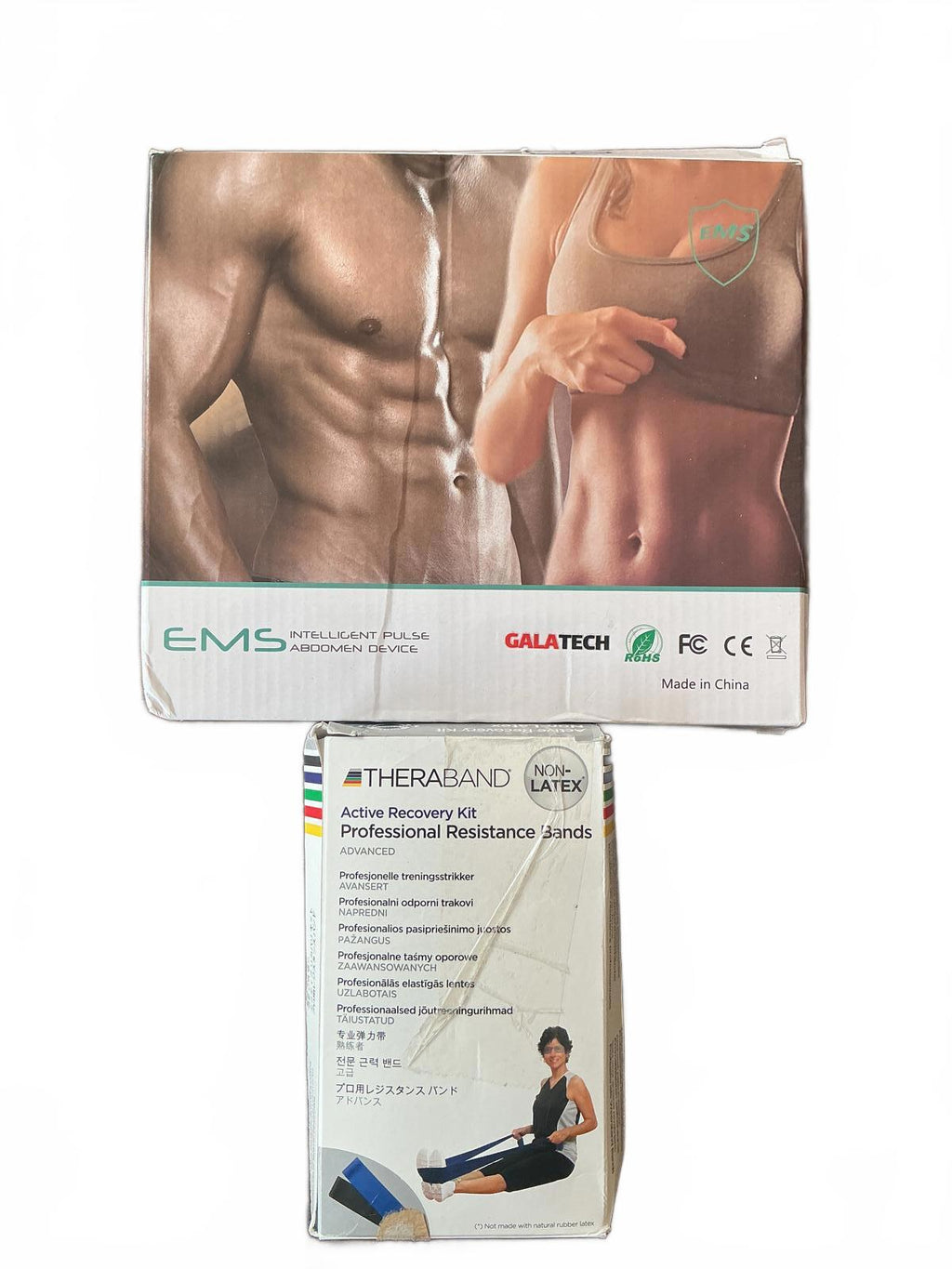 EMS Intelligent Pulse Abdominal Device Active Recovery Kit with Bands
