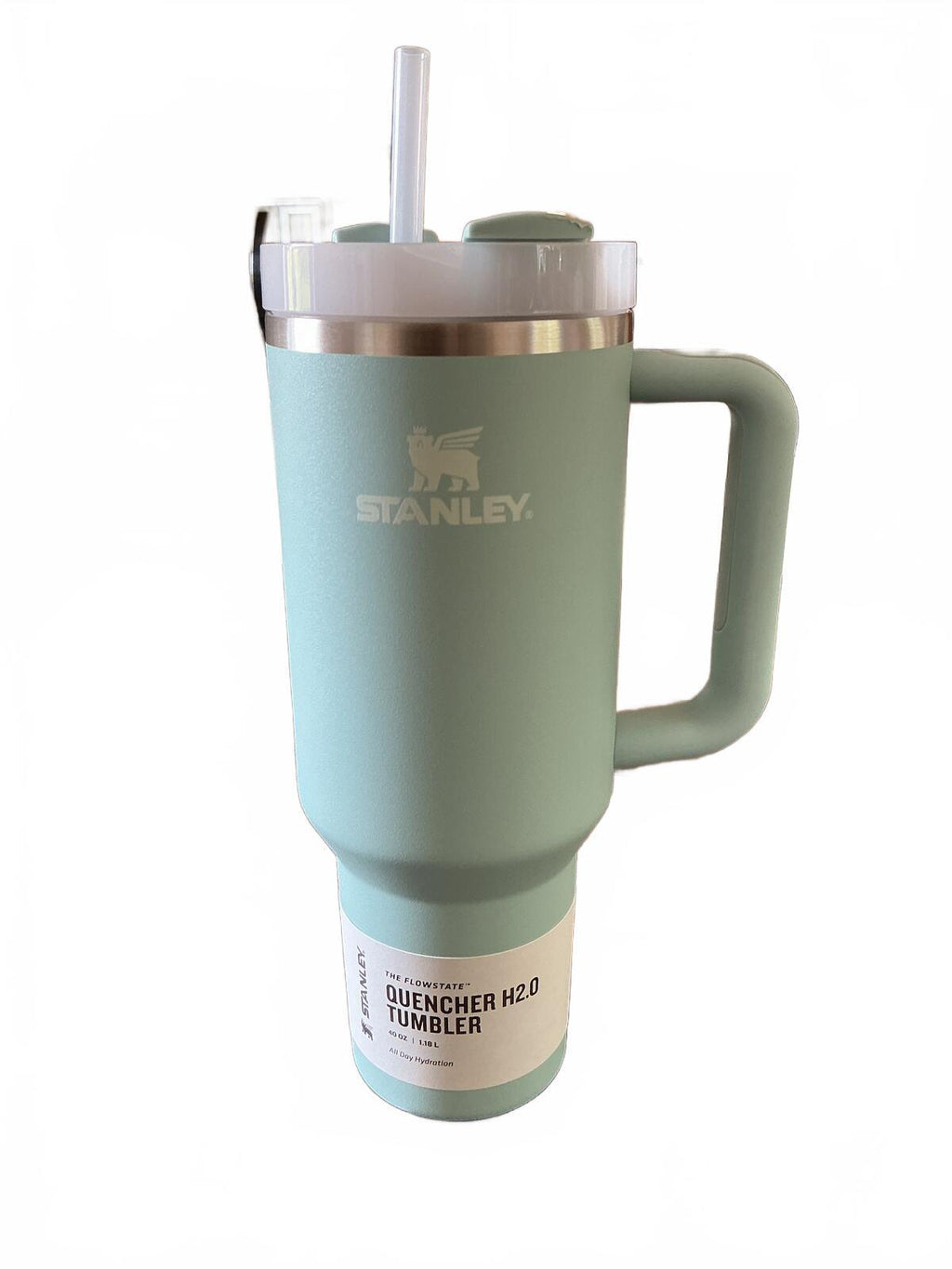 *NEW* Stanley Quencher H2.0 Tumbler 40oz Seafoam Insulated Travel Mug