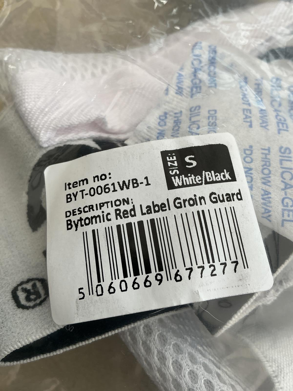 Bytomic White Athletic Groin Protector Size Small