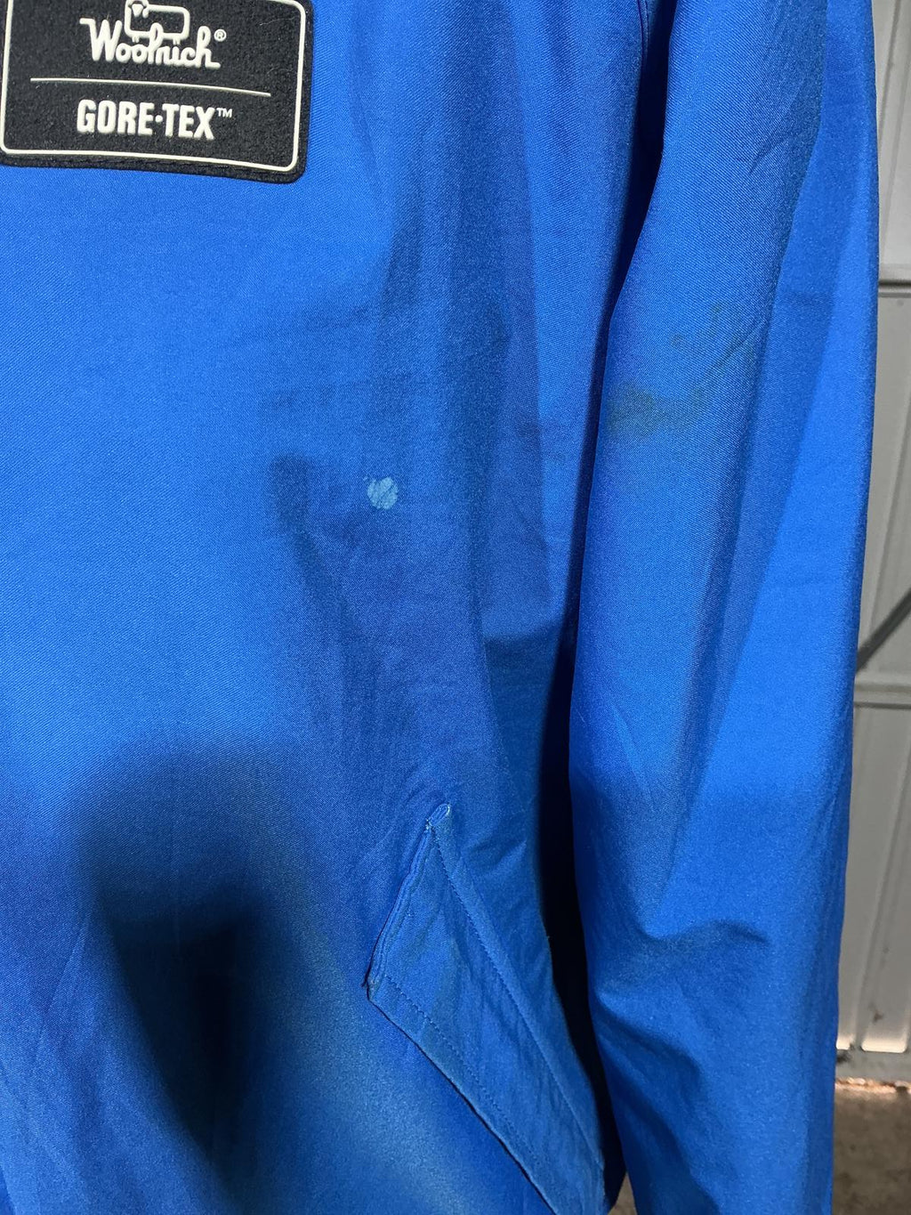 Woolrich Gore-Tex Blue Men's Jacket