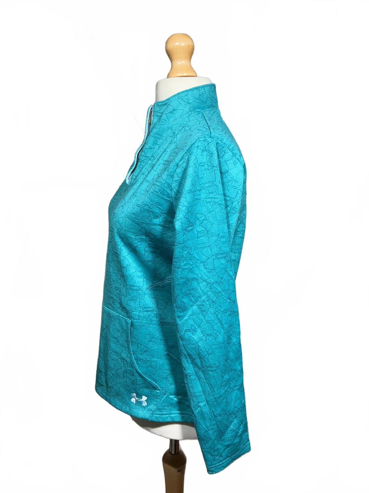 Under Armour Women's Long Sleeve Activewear Top Turquoise Size S