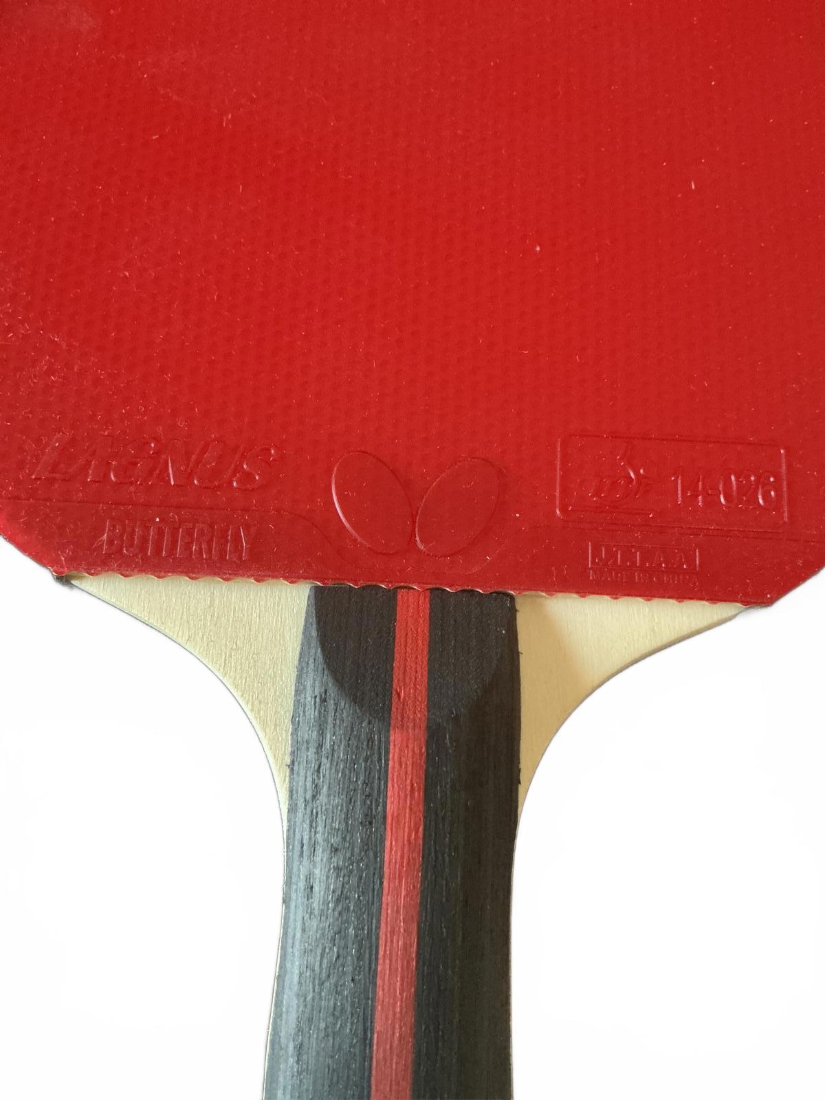Butterfly Ovtcharov Striker Table Tennis Racket Rubber 1.7mm Spin Speed Control