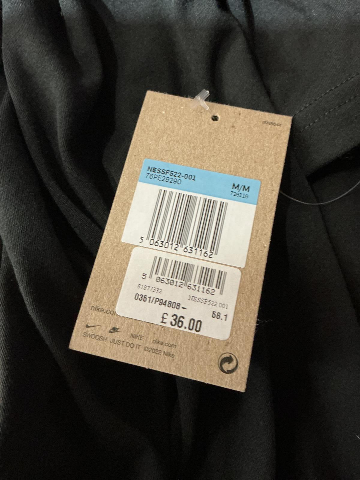 *New* Nike Men's Black Graphic T-Shirt Size Medium