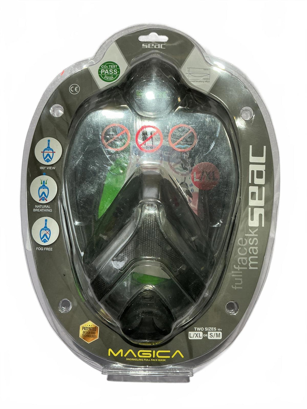 Seac Magica Fullface Mask Size L/XL