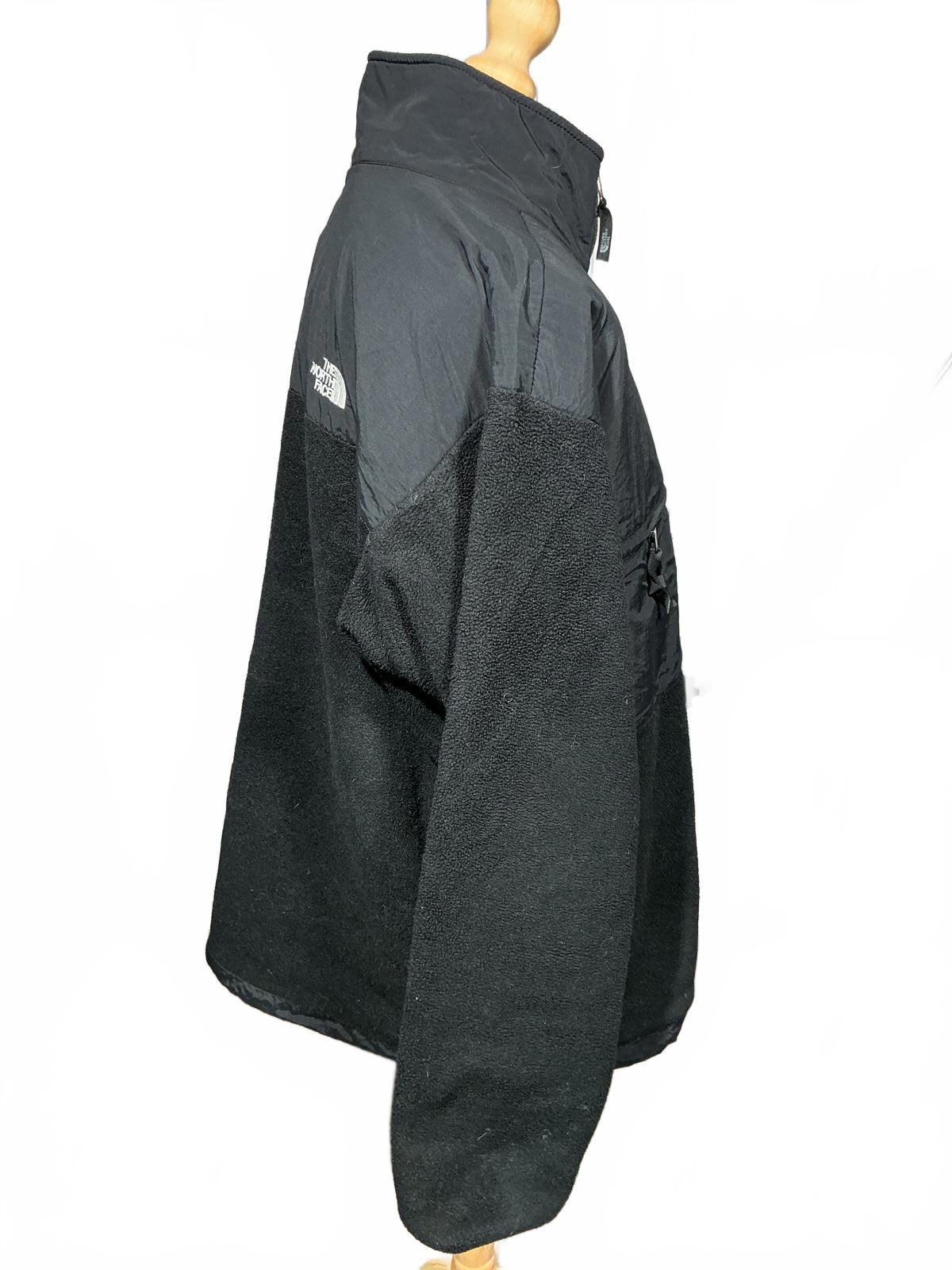 The North Face Men's Black Fleece Jacket with Zip Pockets
