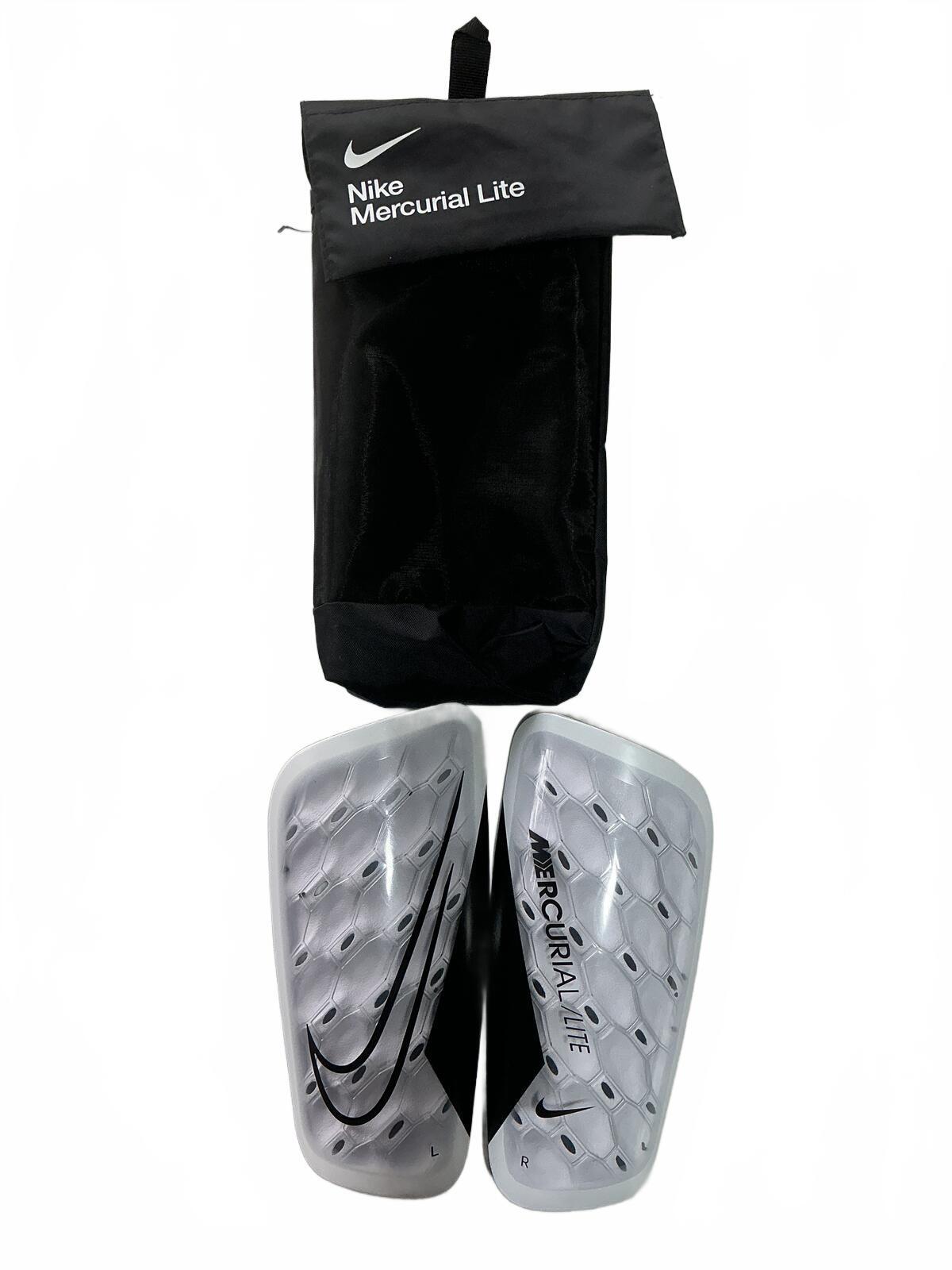 Nike Mercurial Lite Football Shin Guards with Carry Bag