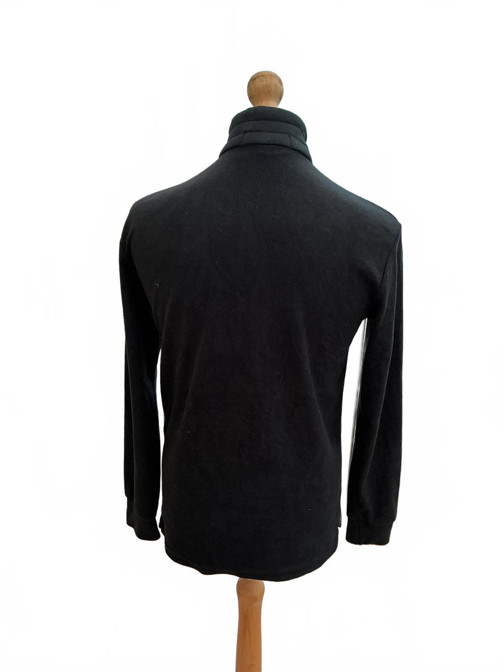 RLX Polo Ralph Lauren Black Half-Zip Fleece Jumper Size Medium