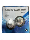 Derusting Weeding Wheel Strimmer Twisted Wire Ultra Size 8 Inch Garden Tool