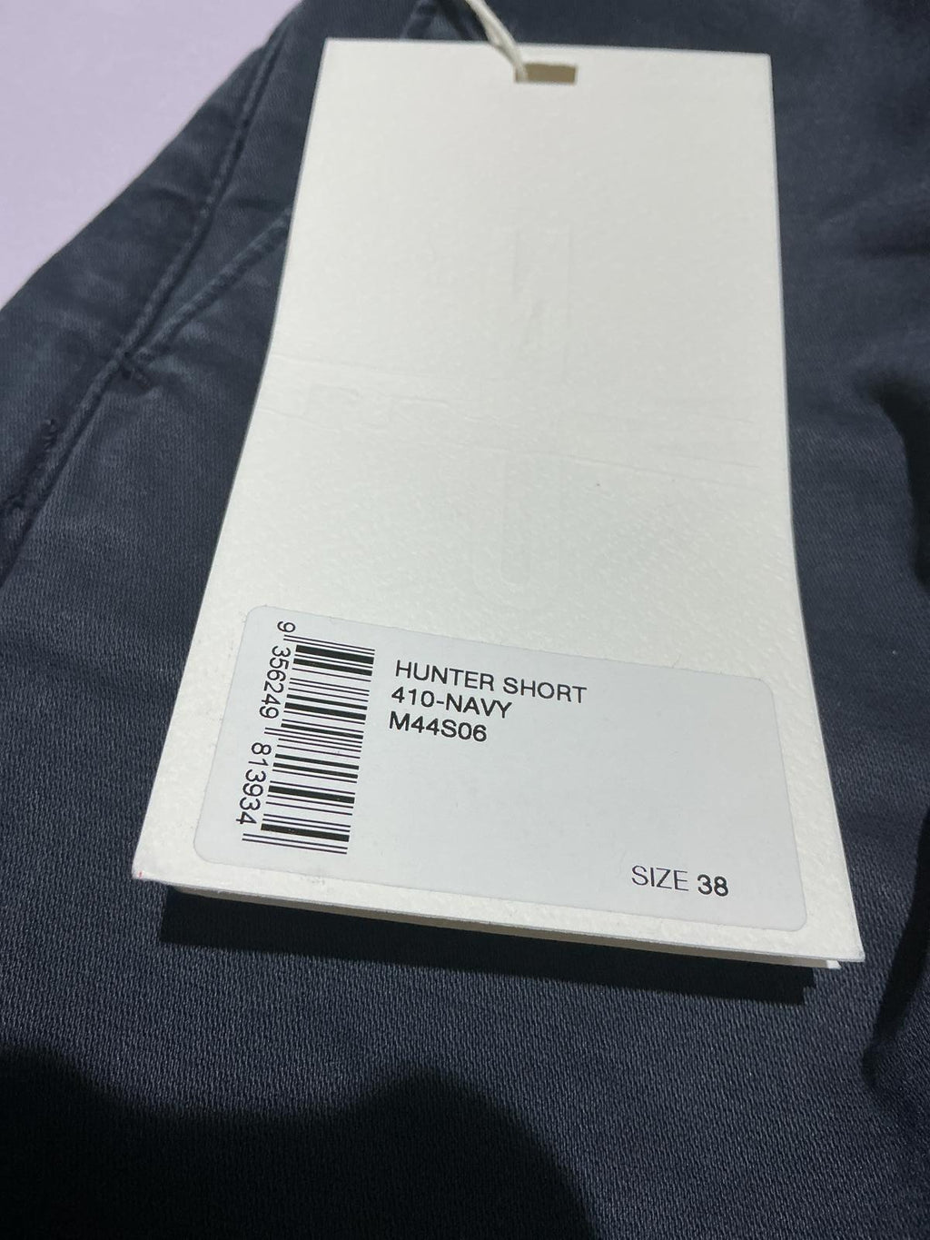 NEUW Hunter Navy Blue Shorts Size Waist 38 in.