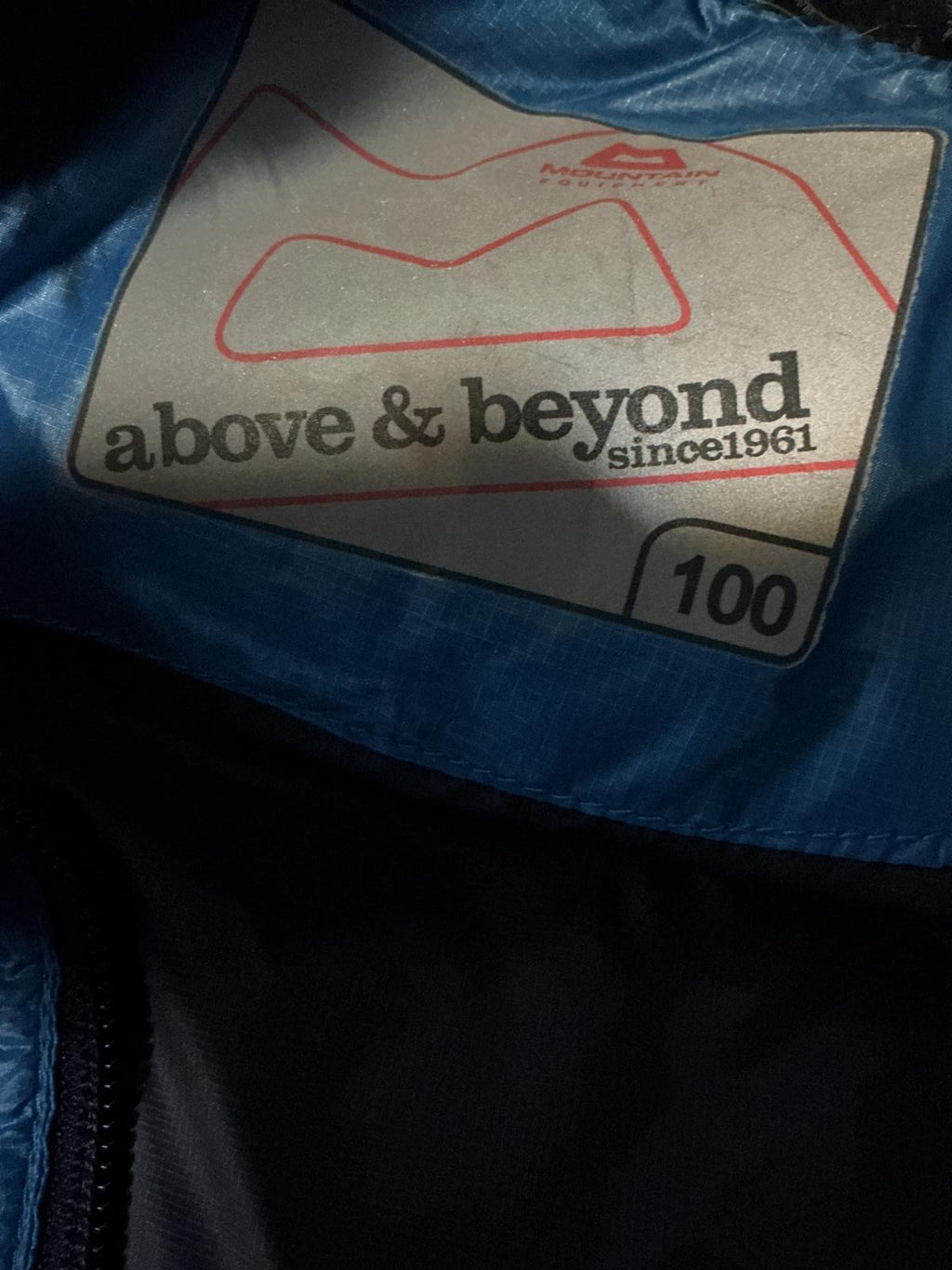 Mountain Equipment Women's Blue Puffer Jacket