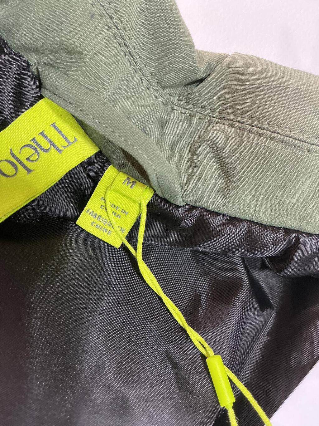 *NEW* ThejoggConcept JCMALVIN Green Jacket Size M Utility Pockets Zip Up Jacket.