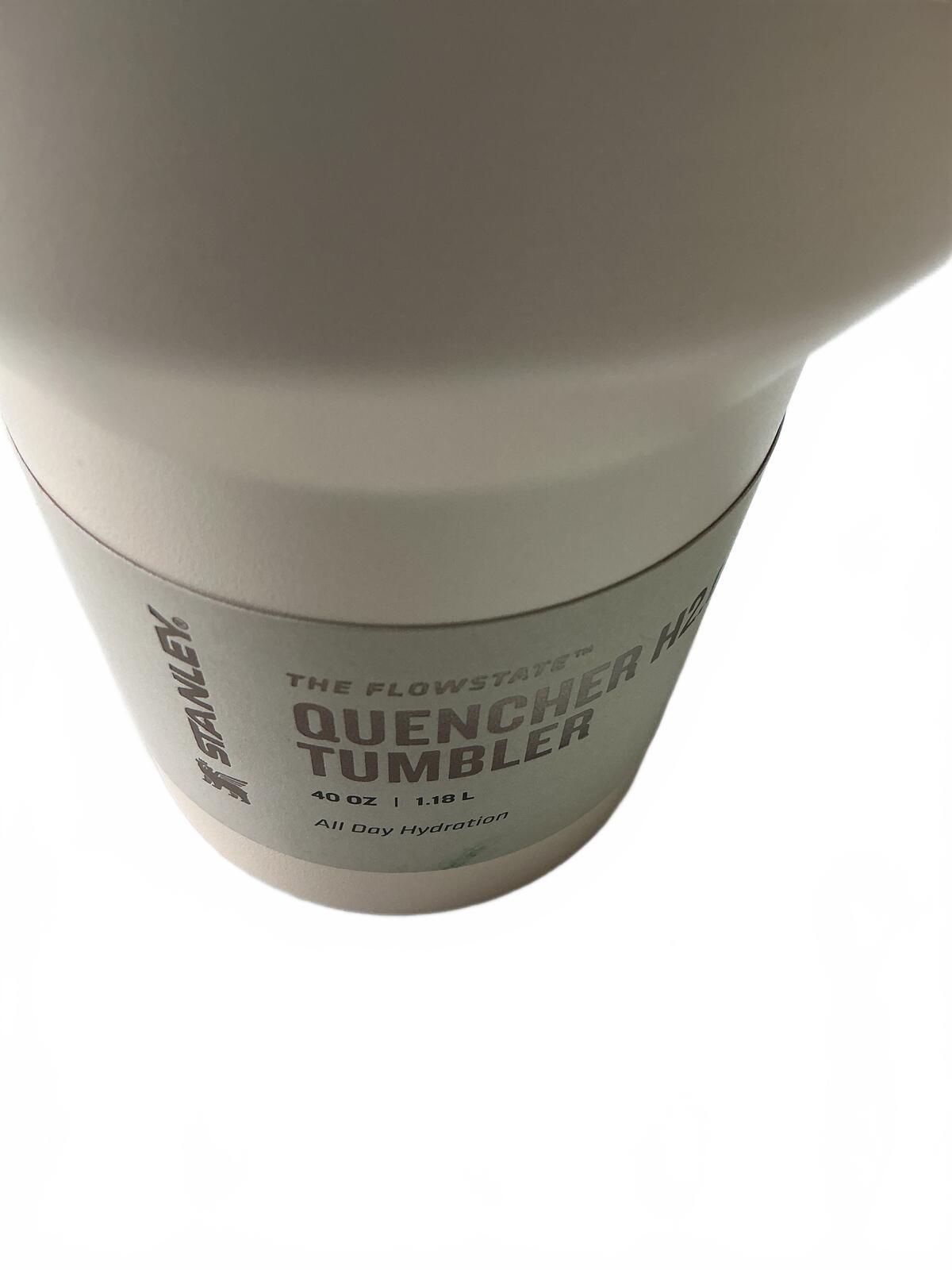 Stanley Quencher H2.0 Tumbler 40oz 1.18L Large Insulated Travel Mug Cream