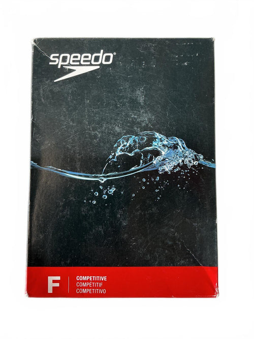 *NEW* Speedo Pro LT Black One-Piece Swimsuit Size 10/36 Swimwear