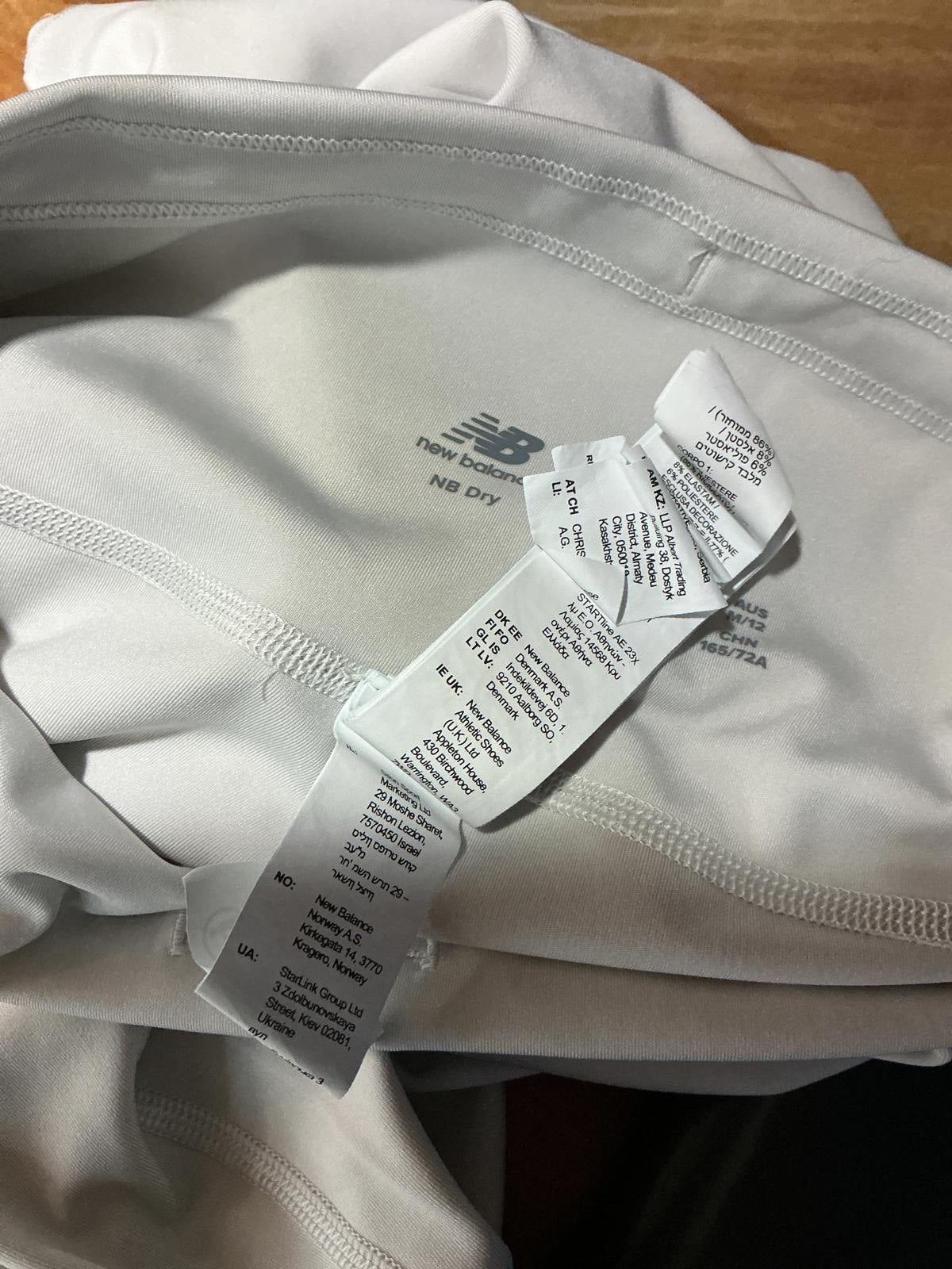 New Balance Women's White High-Waisted Leggings
