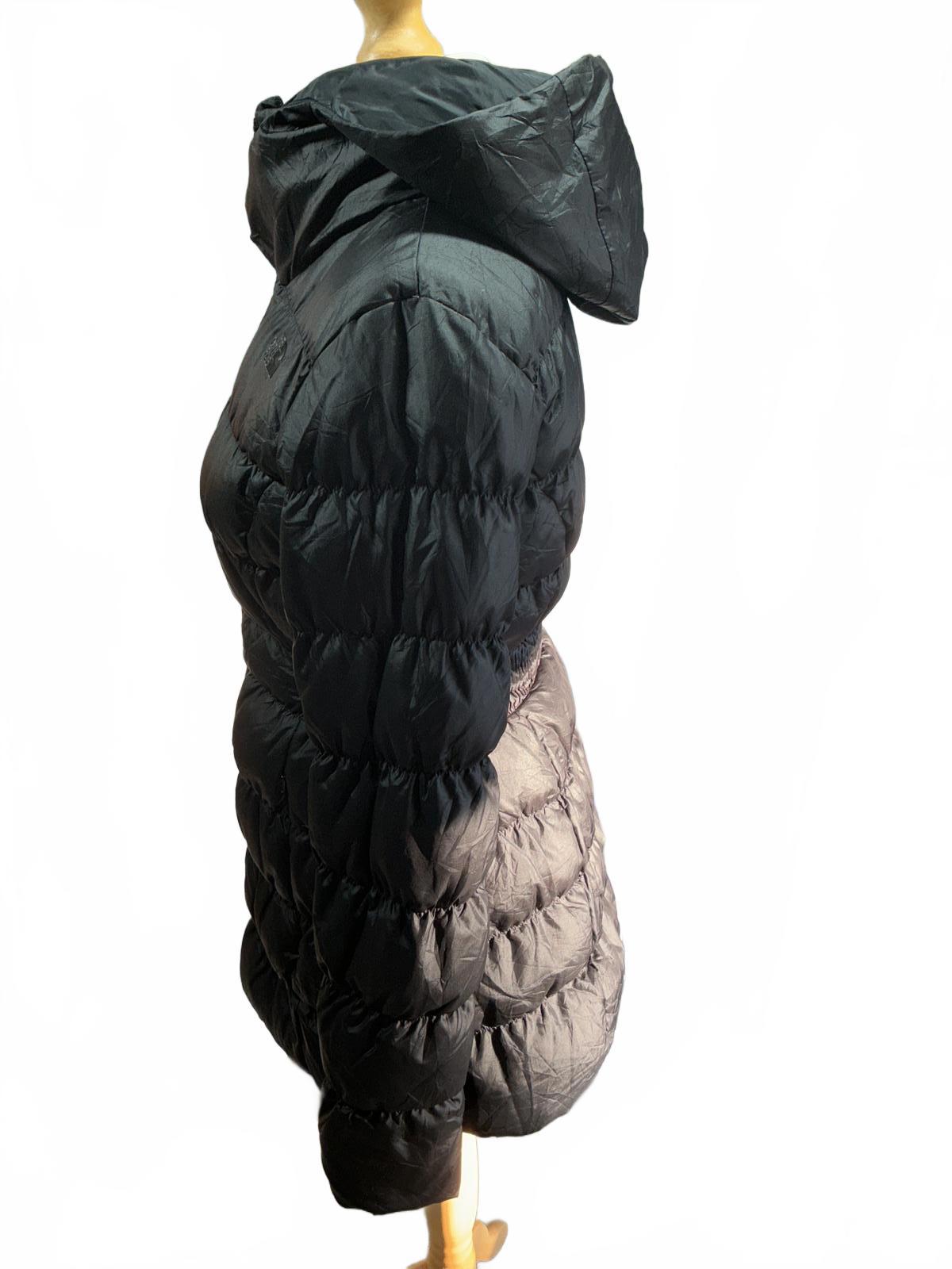 The North Face Women's Down Jacket Ski Skirt Layered Front Small Black