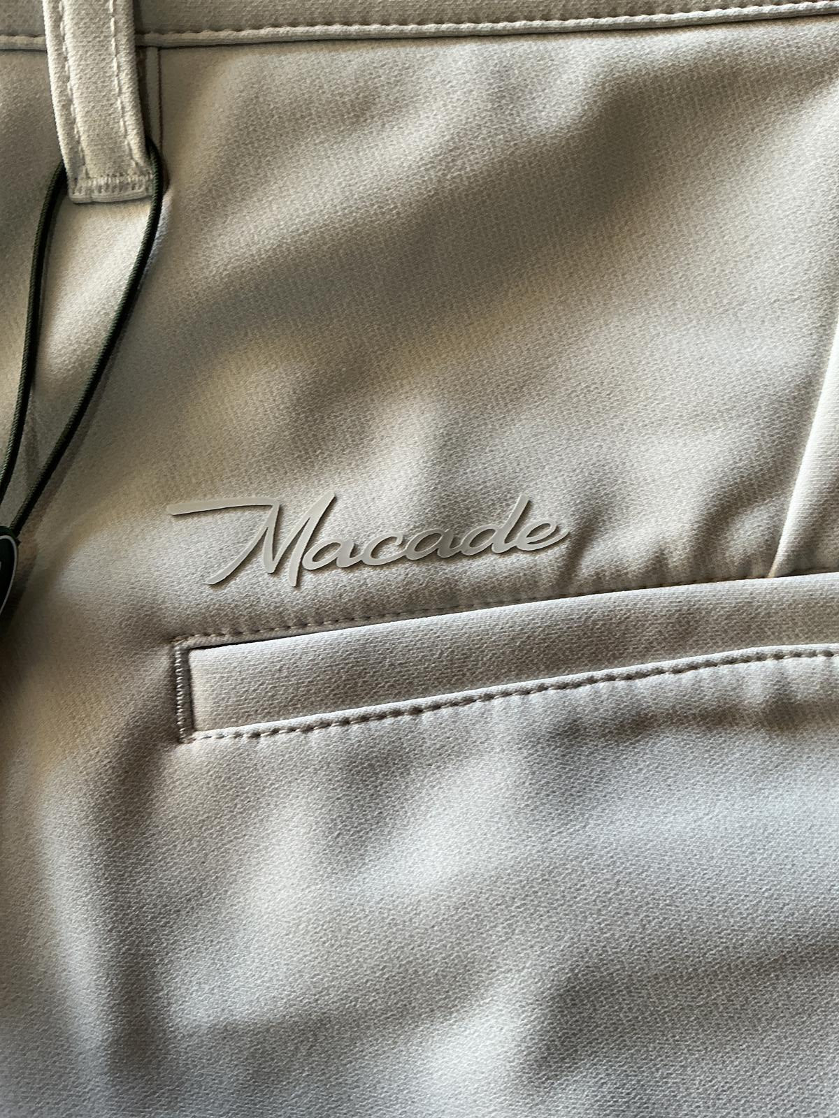 Macabe Cream Men’s Golf Tech Trousers 32/30