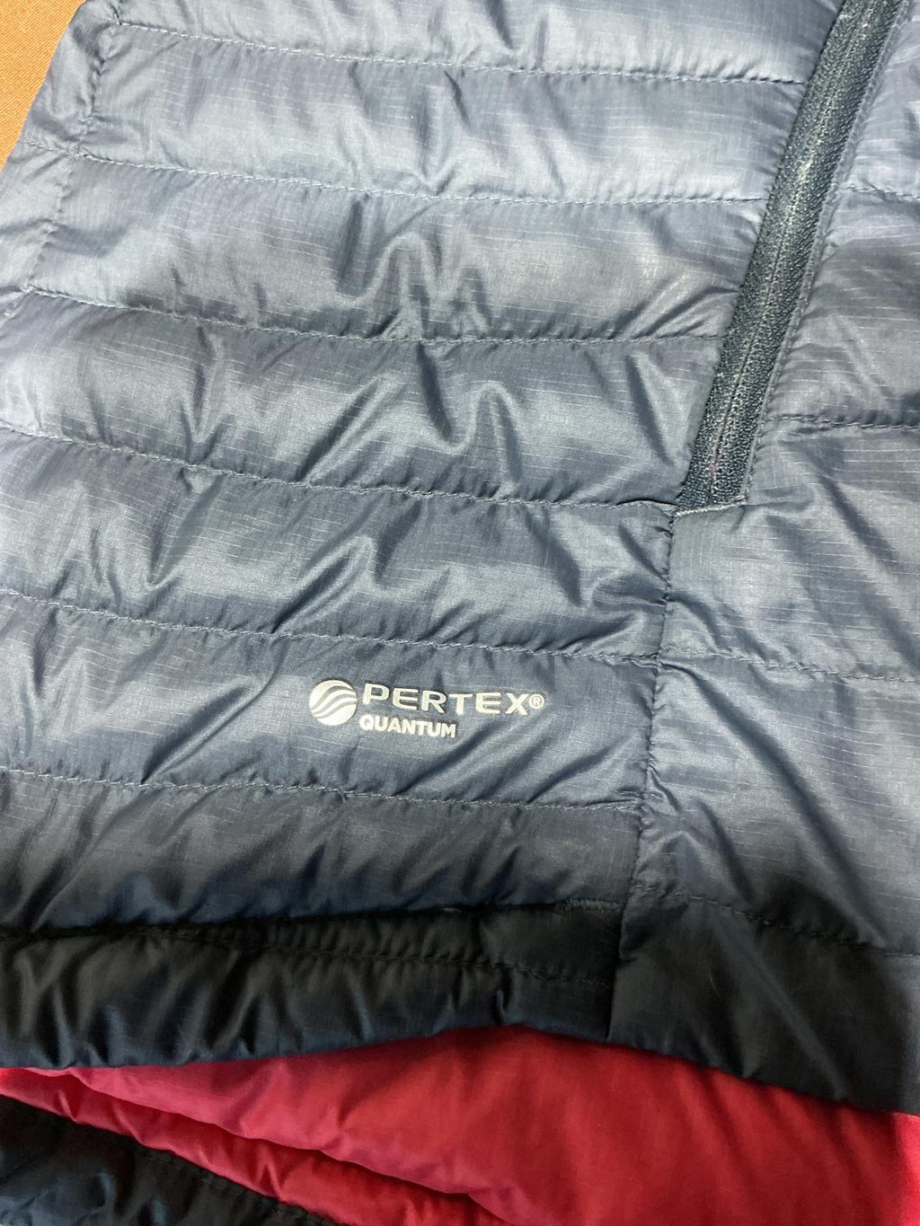Rab Women's Insulated Hooded Jacket - Grey with Red Lining