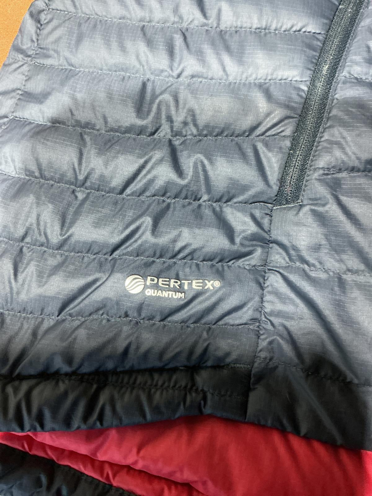 Rab Women's Insulated Hooded Jacket - Grey with Red Lining