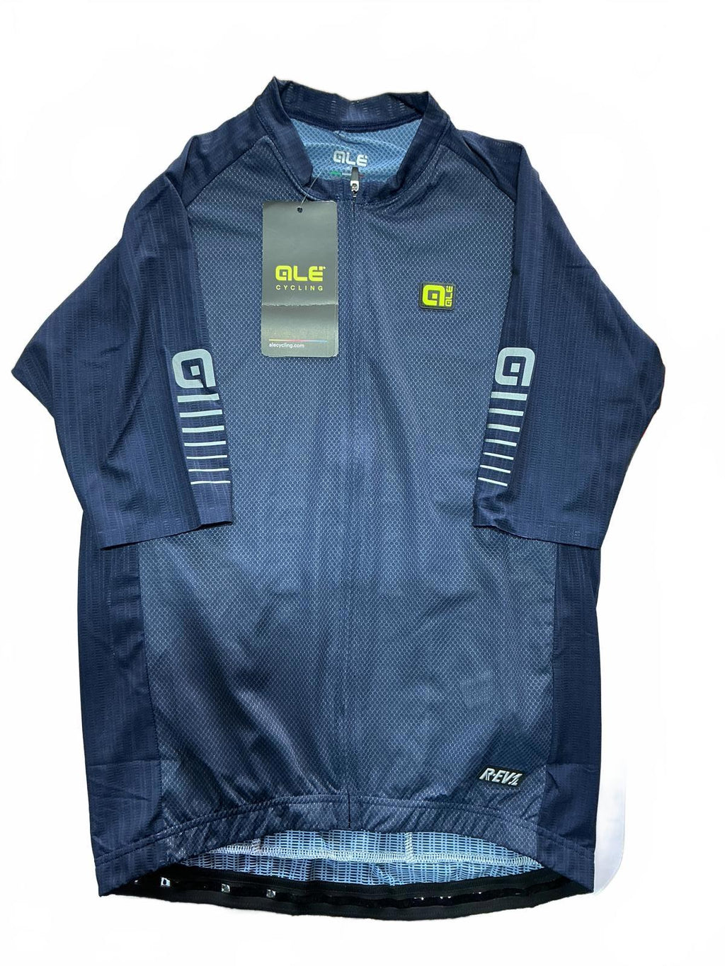 Alé Cycling Navy Blue Short Sleeve Cycling Jersey Size Small