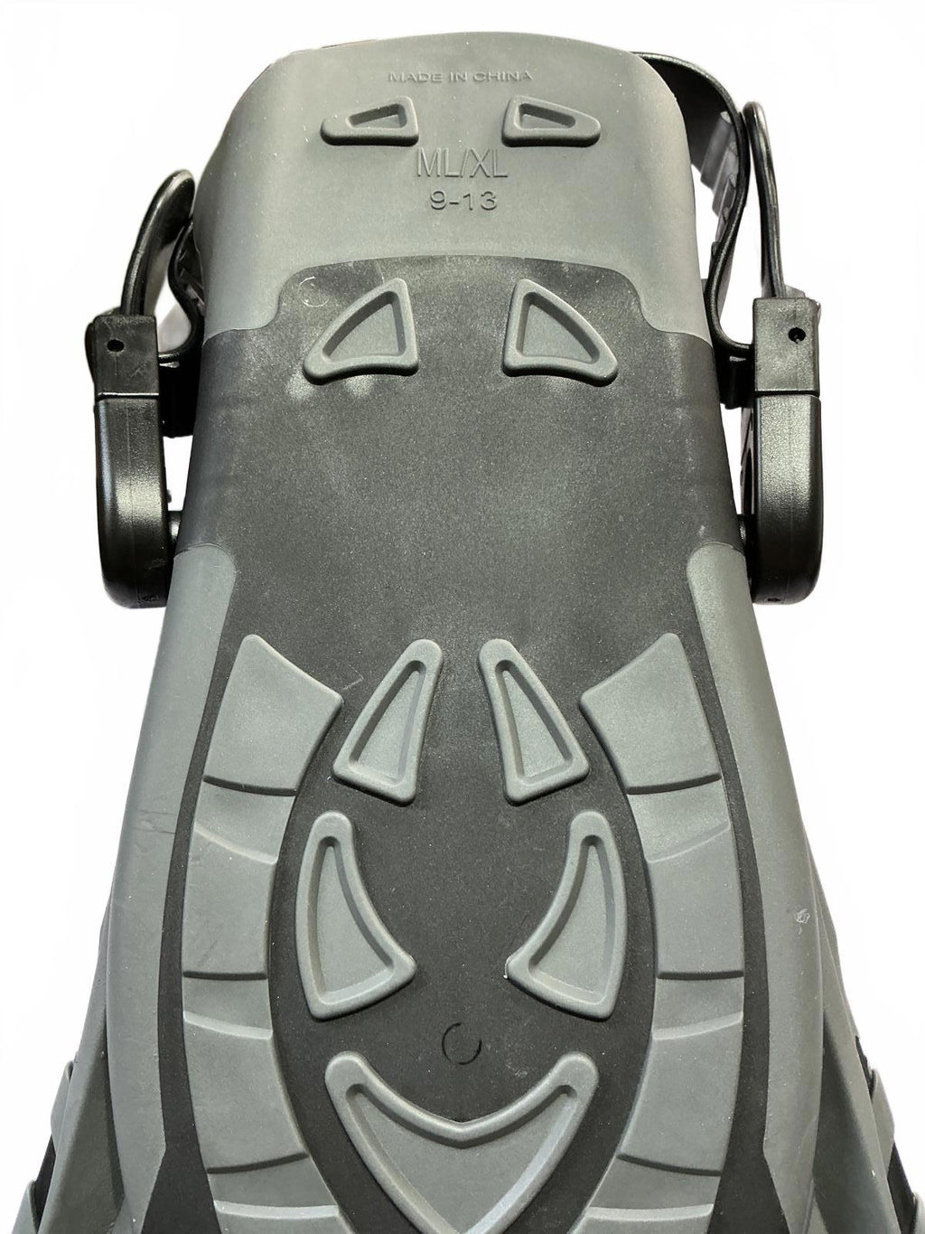 Large Size 9-13 Adjustable Diving Fins with Snorkel and Mask Set