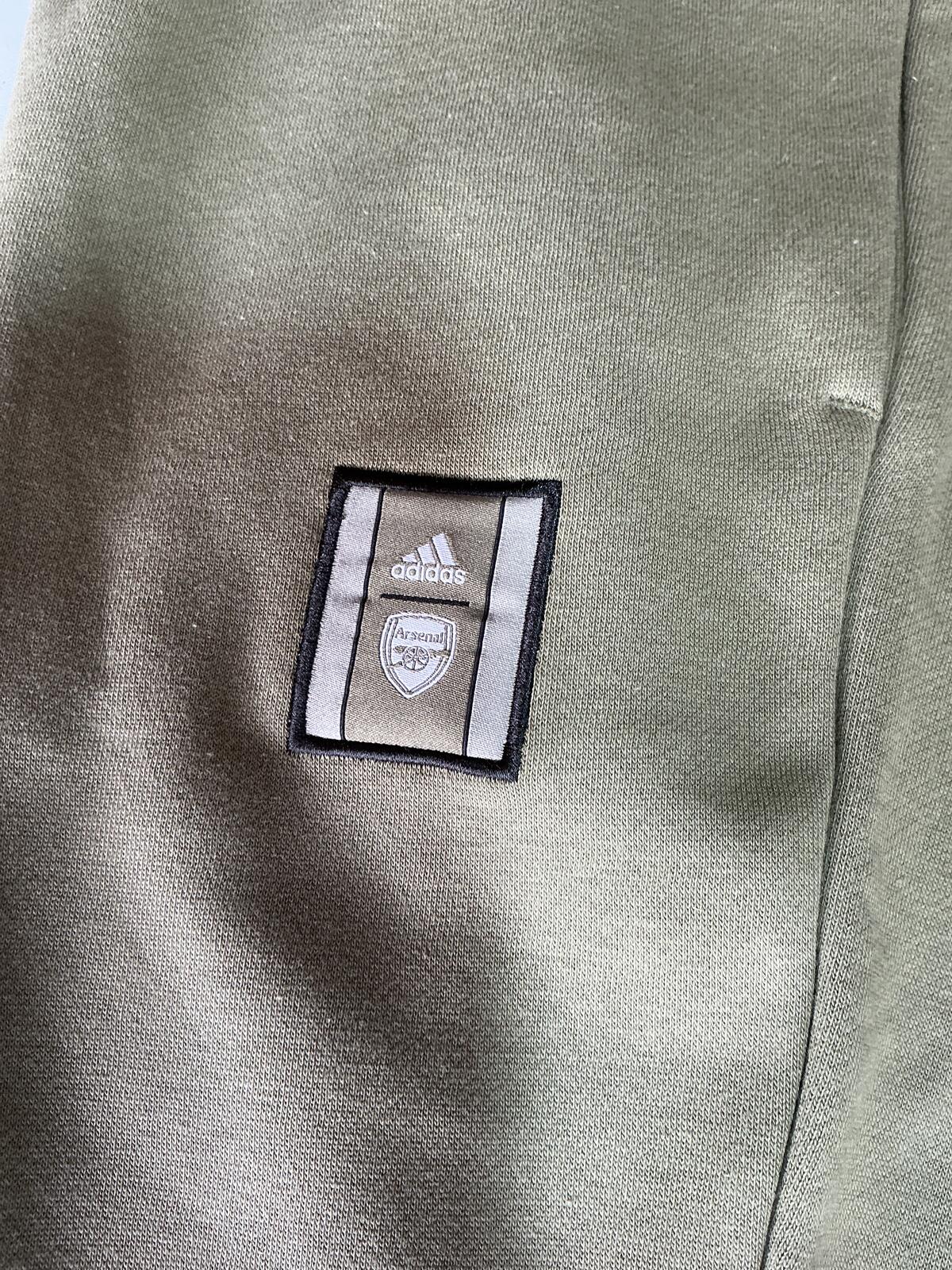 Adidas Arsenal Olive Green Joggers Size Regular Small Comfortable Fit