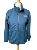 The North Face Girls Blue Fleece Jacket with Zip-Up Front