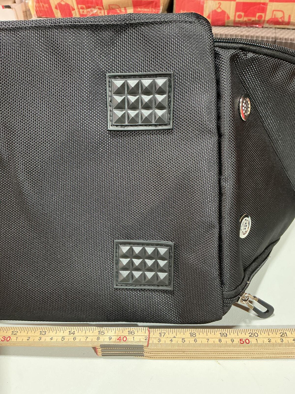 Large Black Convertible Travel Duffel Bag Backpack Style 50cm Unbranded