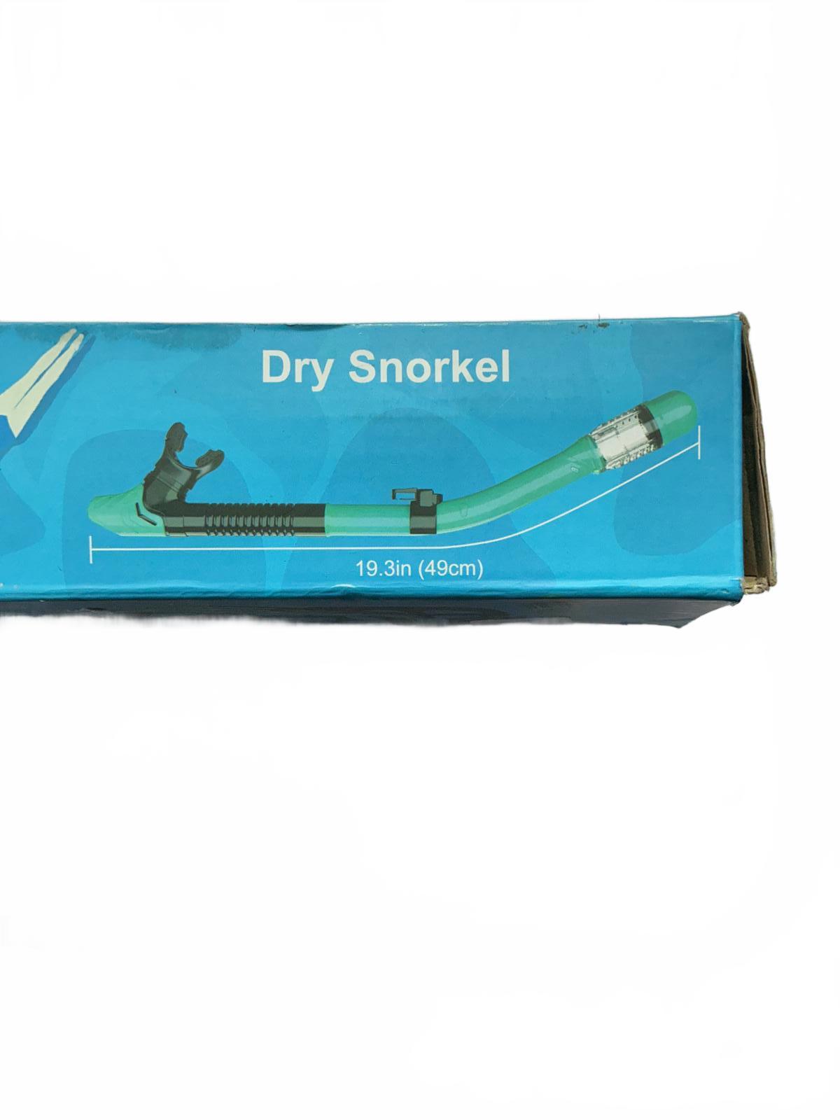 Lealinga Adult Snorkel Set with Mask and Tube - One Size