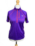 The North Face Women's Purple Short Sleeve Activewear Top