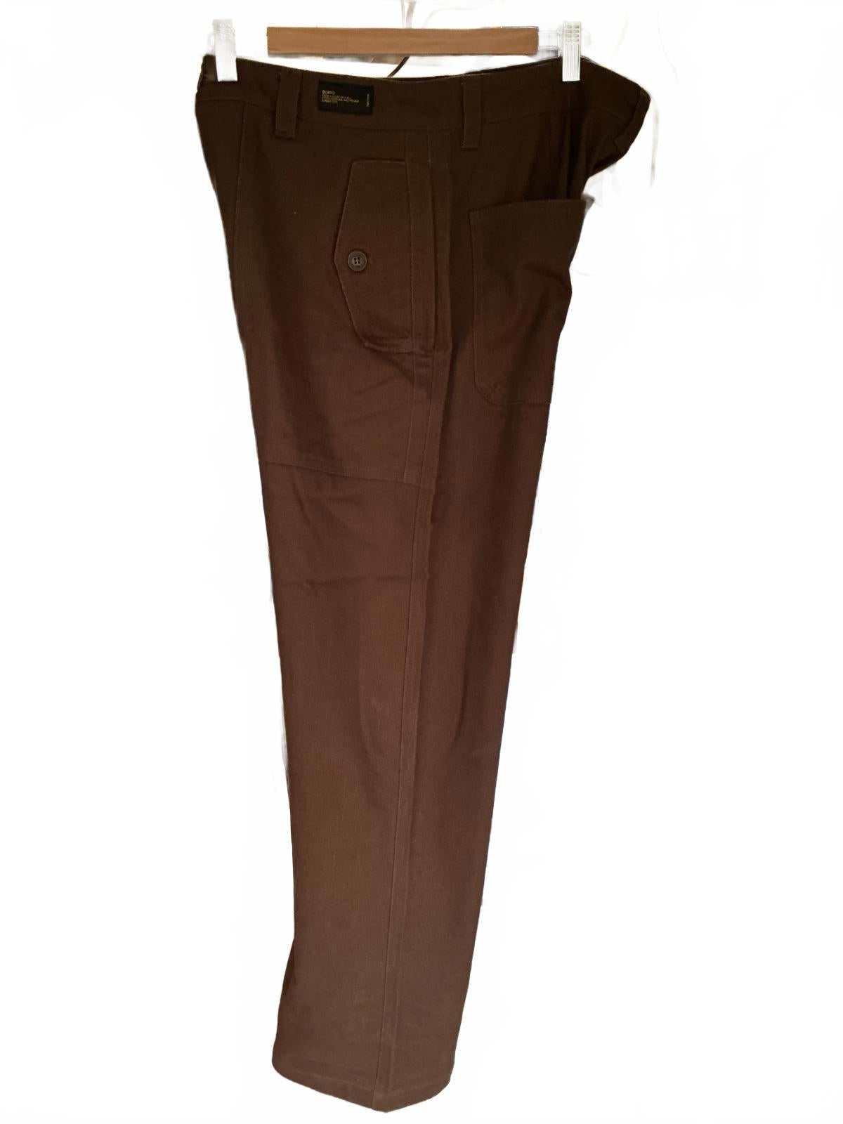 SCRT Fatigue Trousers Brown Workwear Pants Size 30