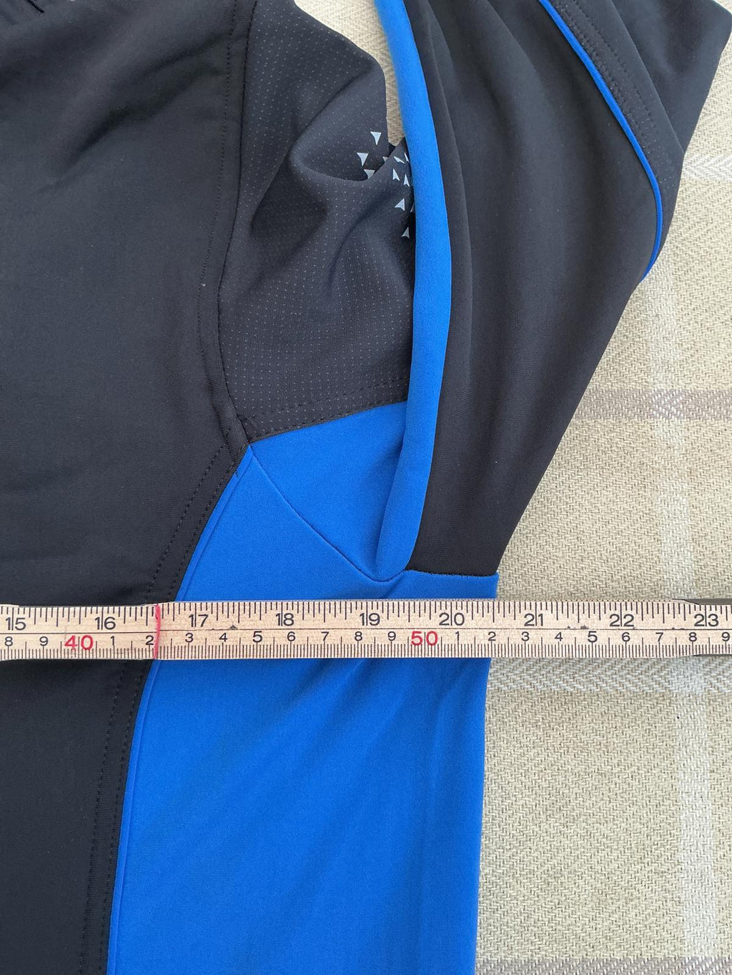 Fdx Black and Blue Cycling Jacket Size Regular Xl