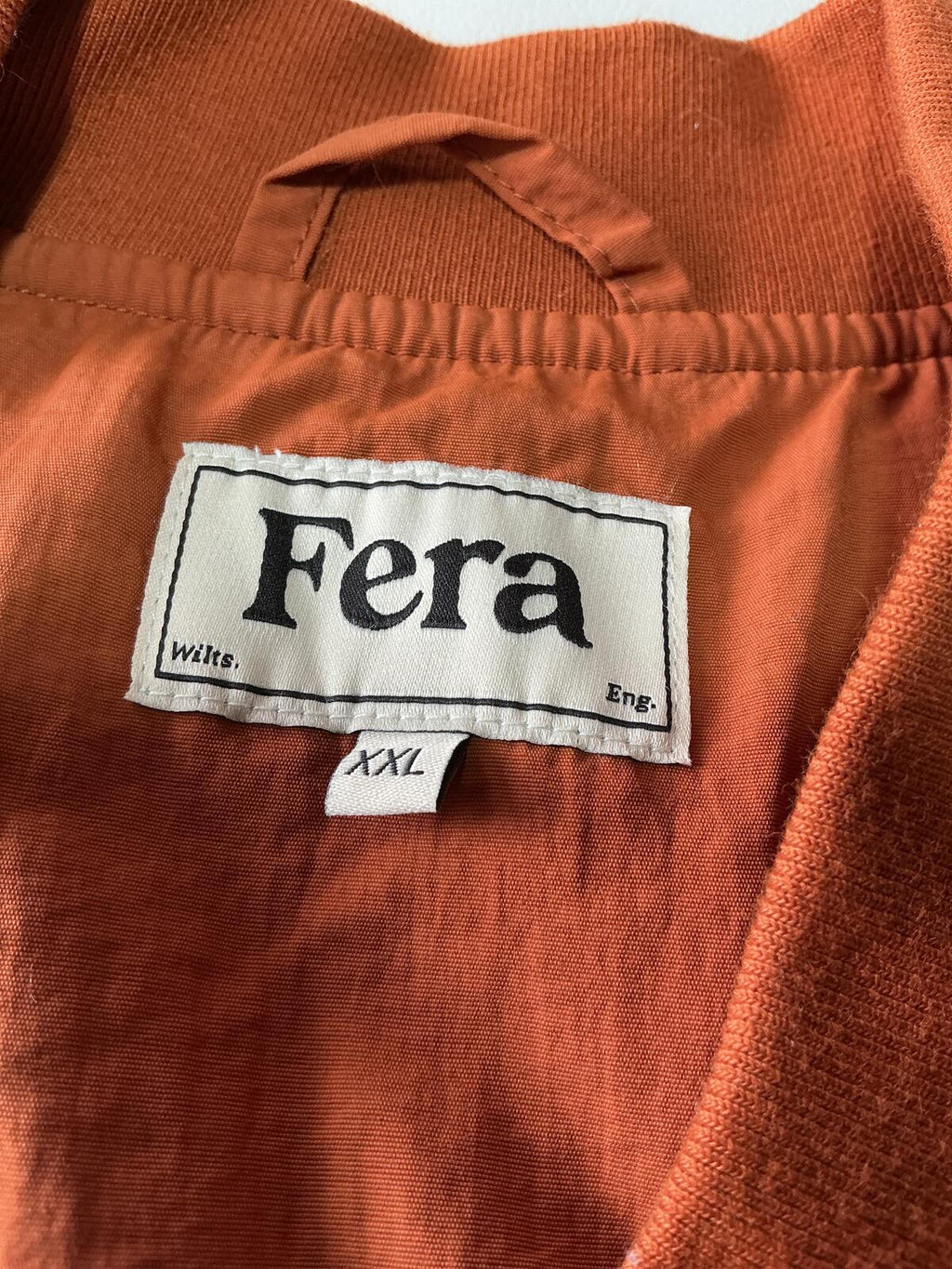 Fera Quilted Orange Sleeveless Vest Gilet Size Regular Xxl