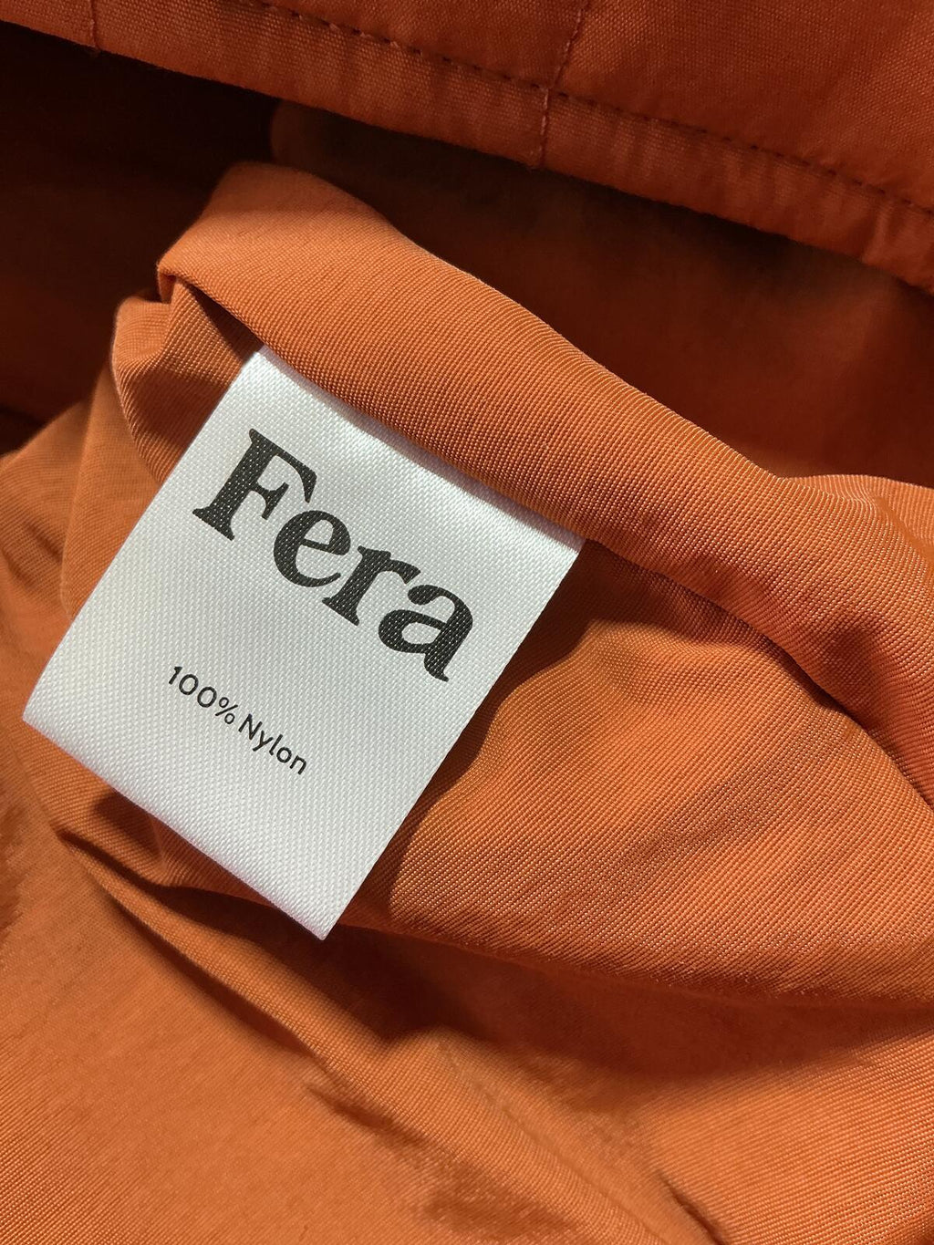Fera Quilted Orange Sleeveless Vest Gilet Size Regular Xxl