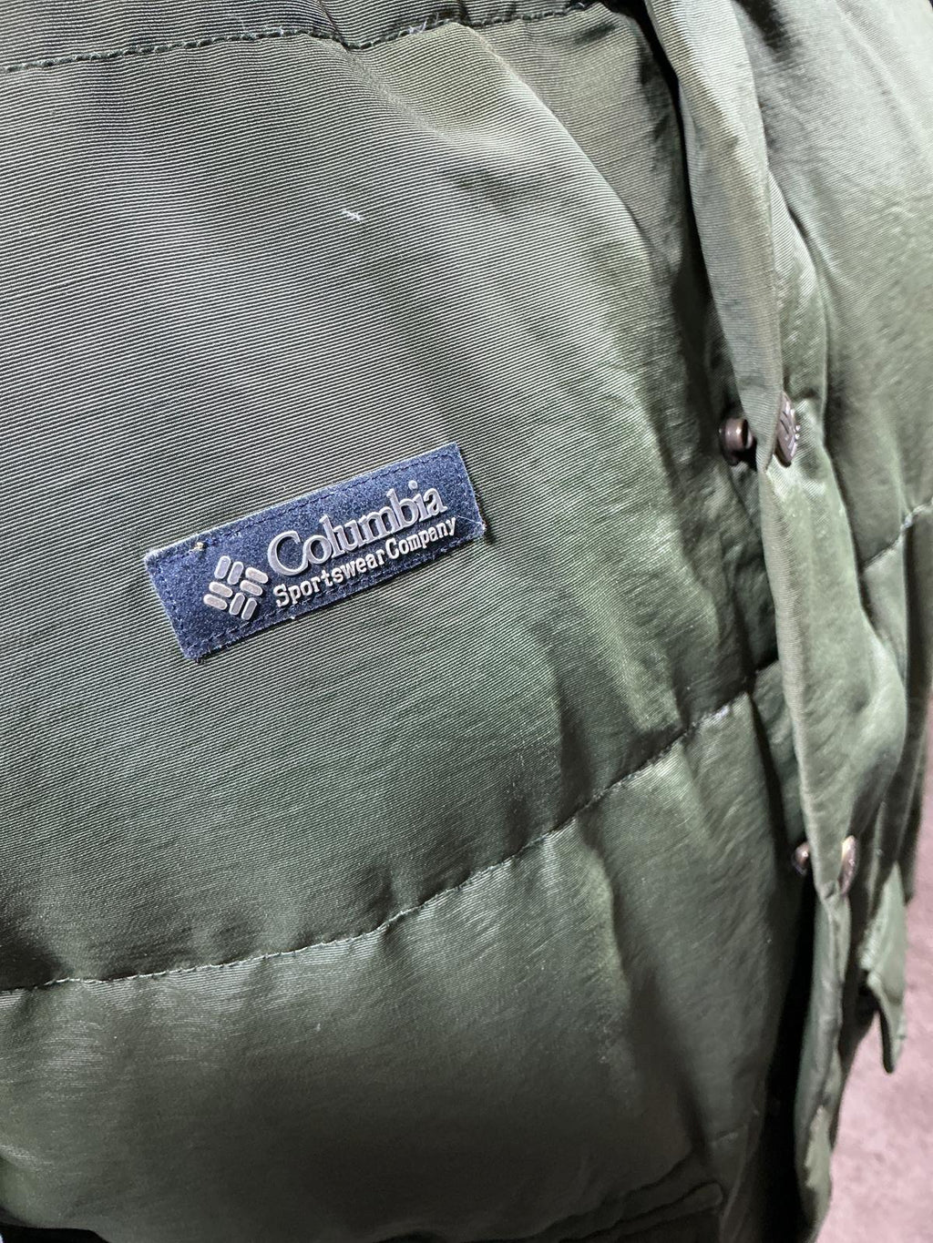 Columbia Men's Green Puffer Jacket